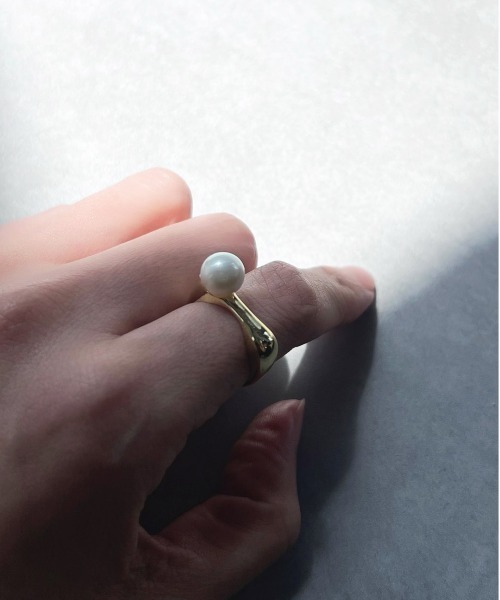 karin　パールリング パール ライン リング Pearl Line Ring （Liala） 全1種 ｜lia935-9793