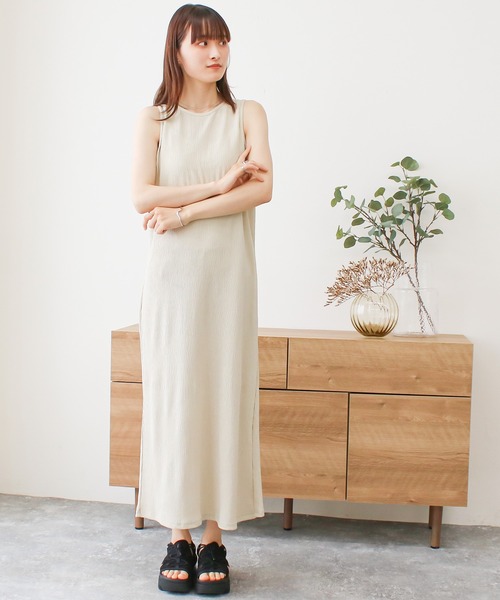 【新品】BEAUTY&YOUTH　アメリカンスリーブワンピース BEAUTY＆YOUTH UNITED ARROWS ワンピース ポリエステル