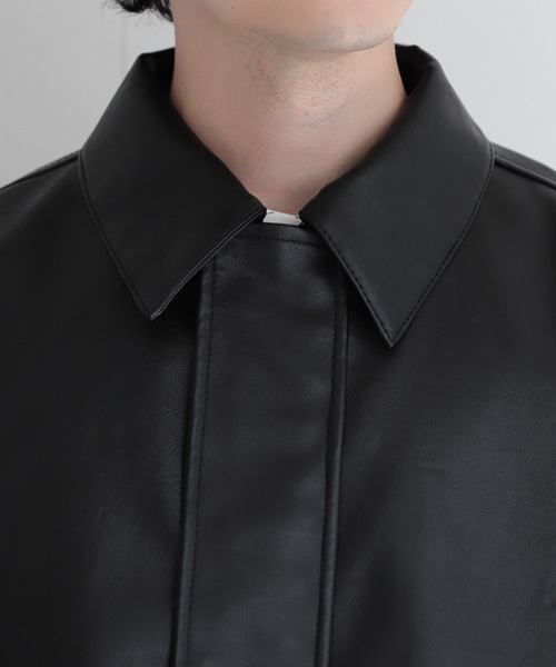 RAGEBLUE（レイジブルー） ブルゾン アウター SYNTHETIC LEATHER TRACK