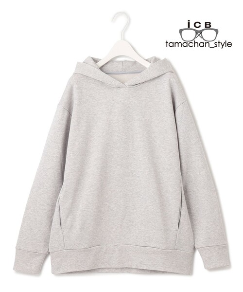 tシャツ Tシャツ 「ICB×tamachan_style コラボ 」パーカー レディース ICB tシャツ Tシャツ 「ICB×tamachan_style コラボ 」パーカー