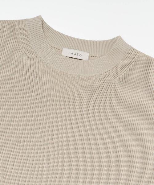 LAATO（ラート） ニット セーター ROUNDSLEEVE KNIT レディース