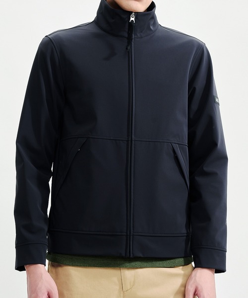 AIGLE（エーグル） ナイロンジャケット ソフトシェル スタンドジップ