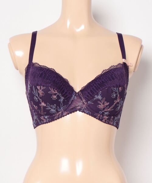 AMOSTYLE ブラジャー きゅっと寄せブラ クワイエットガーデン「E
