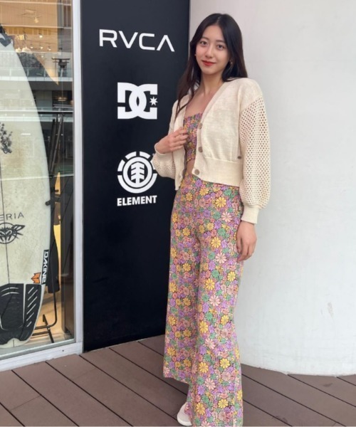 ROXY カーディガン BLOOMING DAYS/ロキシーショートレングス