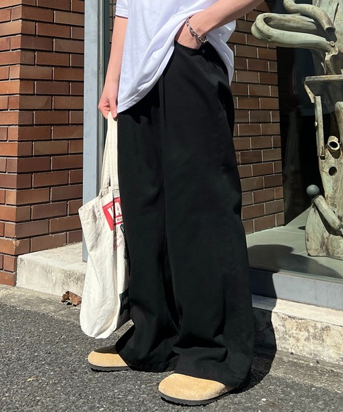 24SSY's for men TRIPLE STITCH カツラギワイドパンツ