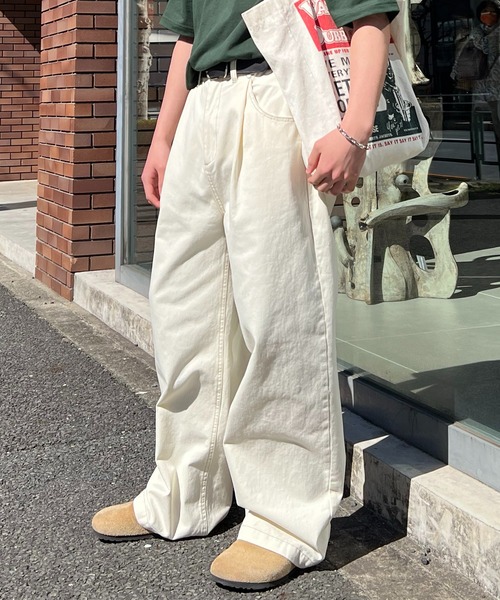 Confirm（コンファーム） パンツ ナチュラルシルエット カツラギワイド