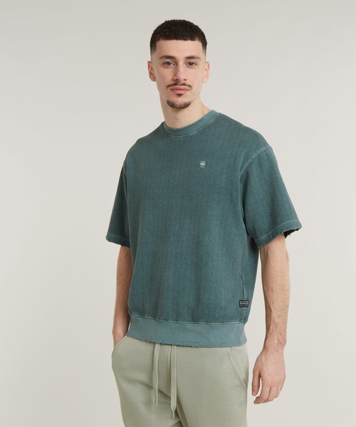 送料込★G-Star★Overdyedweeter Tシャツ G-STAR RAW tシャツ OVERDYED LOOSE T-SHIRT/オーバーサイズ