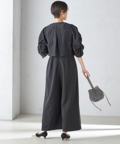 SHIPS（シップス） ジャケット ノーカラージャケット little black
