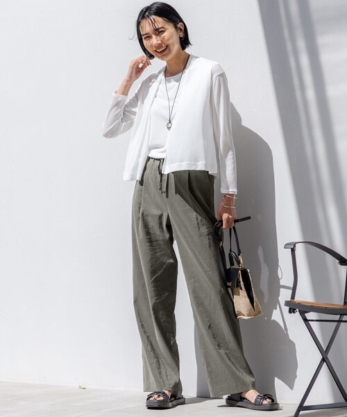 tシャツ 「洗える」マルチ機能 プルオーバー カットソー レディース 23区 tシャツ 「洗える」マルチ機能 プルオーバー カットソー