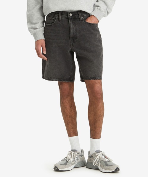 Levi's（リーバイス） ジーンズ 468 ルーズ ショートパンツ ブラック