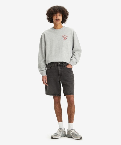 Levi's（リーバイス） ジーンズ 468 ルーズ ショートパンツ ブラック
