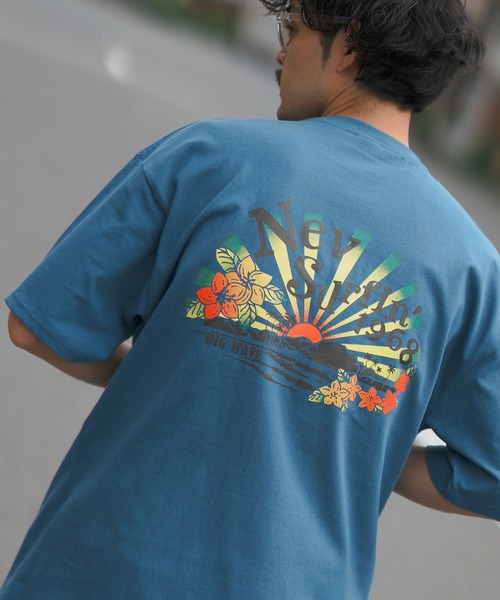 NEV SURF（ネブサーフ） tシャツ 「NEV SURF」別注プリント 半袖T