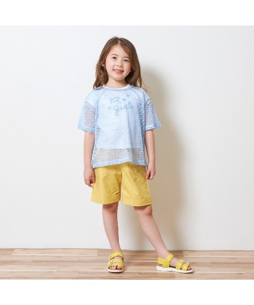 KP(キッズ) tシャツ メッシュ＆ロゴTシャツセット(110〜140