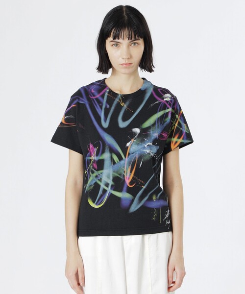 美品】KANAKO SAKAI ライトブルー 裏地 総柄 ジャケット ブルー