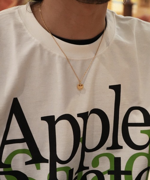 ネックレス アップル ネックレス シルバー925 メンズ レディース メンズ レディースの画像