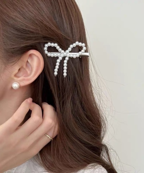 ヘアゴム パールリボンアクセサリー : ZOZOTOWN Yahoo!店 - 通販 