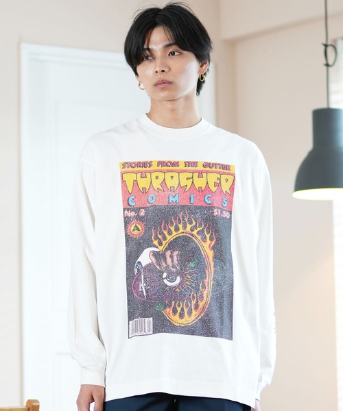 THRASHER（スラッシャー） tシャツ 「ムラサキスポーツ限定」THRASHER