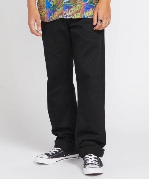 44! PANTS 黒 チノパン サイズ34/32 1_95df551b-20bb-4a57-8aec-