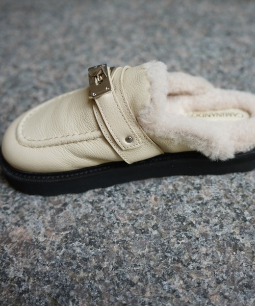 CAMINANDO ローファー CAMINANDO(カミナンド) SHEARING BUCKLE