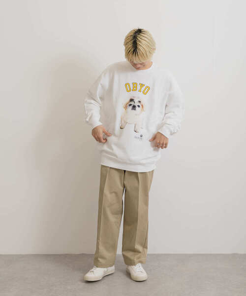 トレーナー スウェット 77circa　o by o-college sweat レディース メンズ 77circa トレーナー スウェット 77circa o by o-college sweat