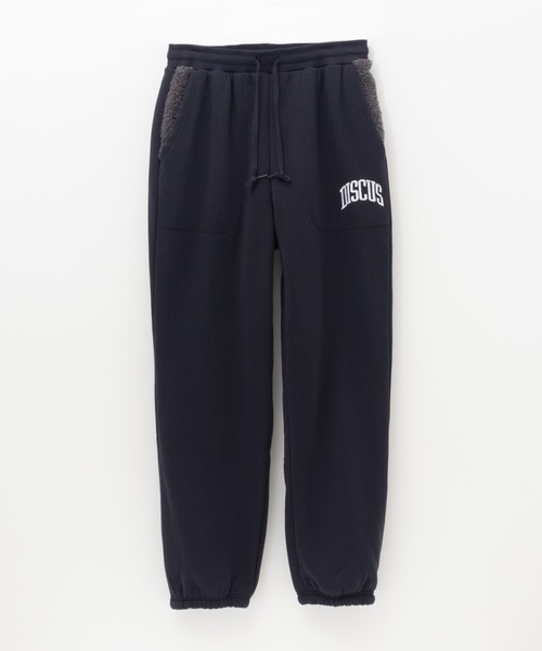 84421　DISCUS 裏ボアジャージ上下　黒　M 84421 DISCUS 裏ボアジャージ上下 黒 M