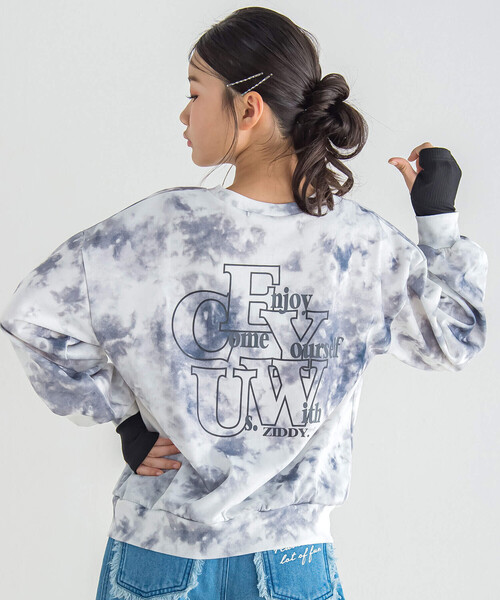 ZIDDY（ジディー） トレーナー 「 ニコプチ 掲載 」アームウォーマー