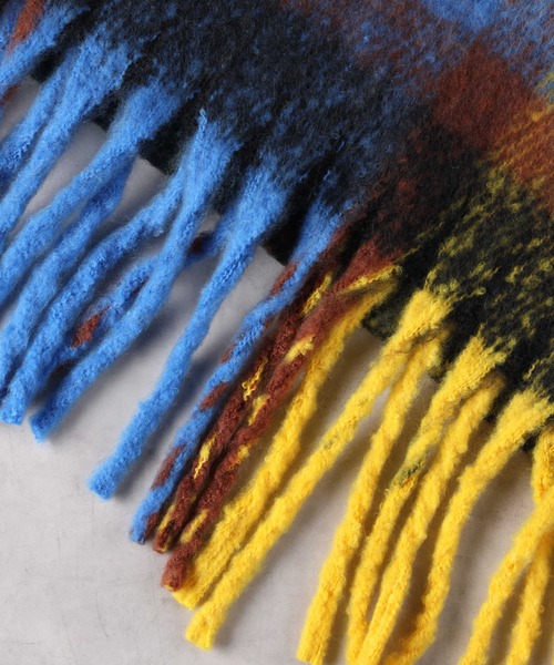 Right-on（ライトオン） ストール マフラー チェック柄大判ストール