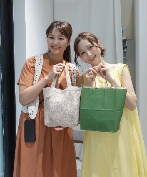 felice（フェリーチェ） トートバッグ 「felice luxe」ブローチ付き