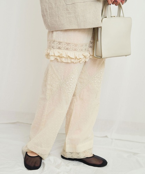 fig London パンツ Minmin pants レディース : ZOZOTOWN Yahoo