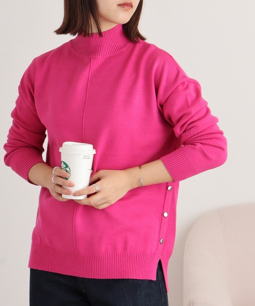 EGLANTINE ニット セーター Eglantine スナッププルオーバー