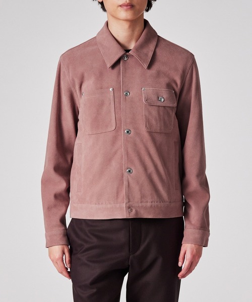 Paul Smith（ポール・スミス） 革ジャン ライダース カラースエード