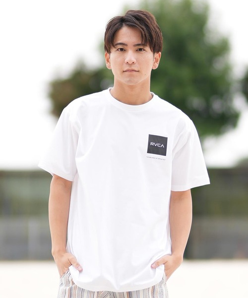 RVCA（ルーカ） ラッシュガード 半袖Tシャツ 水陸両用