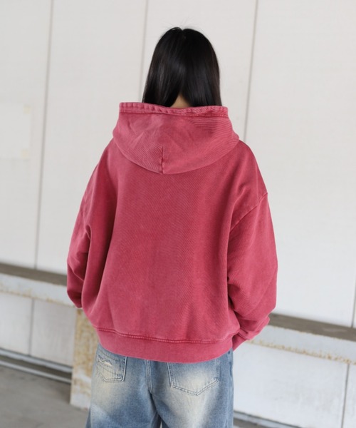 ATMARK パーカー 「フリーサイズ / UNISEX 」ATMARKロゴ フリンジ 