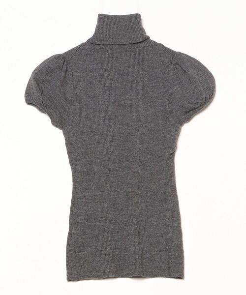 「en recre」 タートルネックニット - グレー レディース_画像2