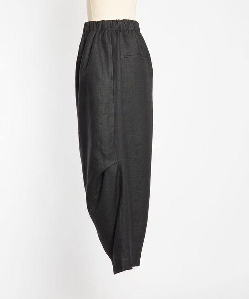 サルエルパンツ／gomme gomme パンツ Liミックス 二―タックサルエルパンツ レディース