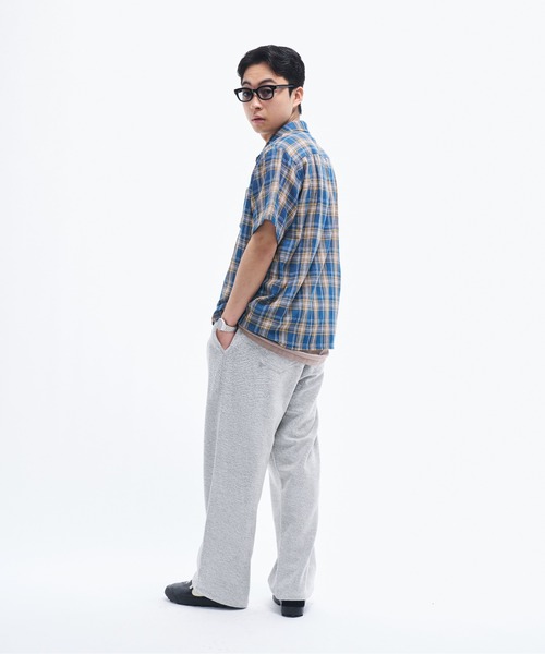 THE BOlDMAN ダブルガーゼチェックシャツ THE BOLDMAN シャツ Doublegaze Check Shirts / ダブルガーゼ