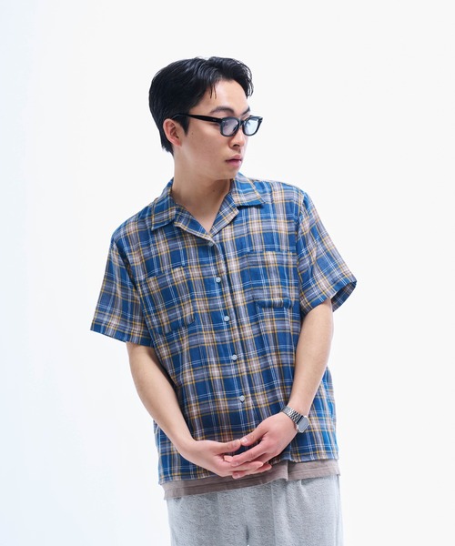 定価2.7万 Marbles マーブルズ ダブル ガーゼ チェック シャツ セール】Doublegaze Check Shirts / ダブルガーゼチェックシャツ