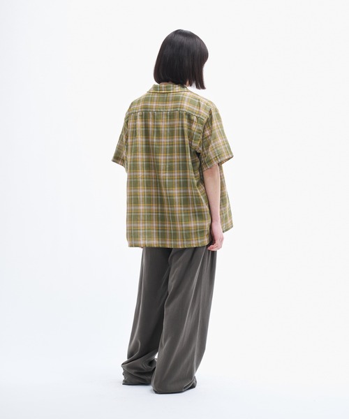 the boldman ガーゼチェックシャツ THE BOLDMAN シャツ Doublegaze Check Shirts / ダブルガーゼ
