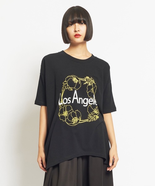 tシャツ 24/-天竺　ヘムウェイブＴ レディース メンズ