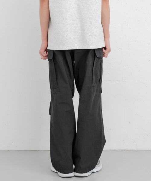 FORK&SPOON パンツ FORK＆SPOON ミリタリーポケットパンツ メンズ