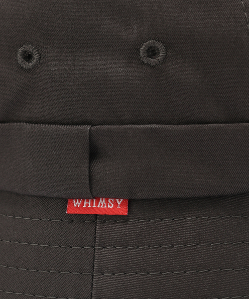 は*ん様 whimsy バケハ　グレー は*ん様 whimsy バケハ グレー WHIMSY - HEMP DYED HAT - SHRED