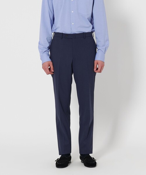 UNITED ARROWS スラックス トロピカルノープリーツ テーパード