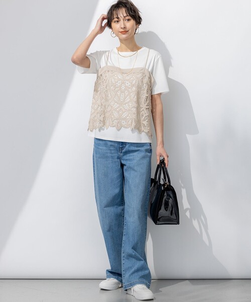 tシャツ 半袖 「好評につき新色追加/汗じみ防止」エンブロイダリー