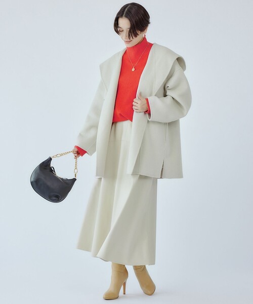 「UNFILO」 コート LARGE ベージュ レディース_画像9