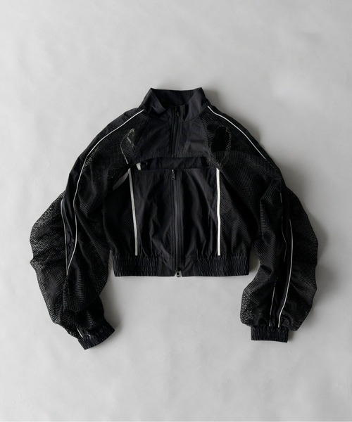 MAISON SPECIAL◇ブルゾン/FREE/ナイロン/BLU/21232165302/Over Work