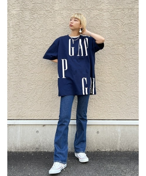 「GAP」 半袖Tシャツ S ホワイト メンズ
