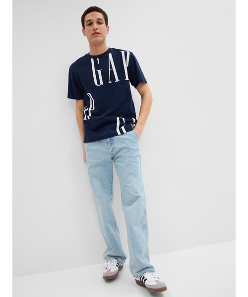 「GAP」 半袖Tシャツ S ホワイト メンズ