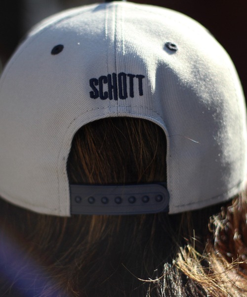 NEW ERA 「NEW ERA」 キャップ「schottコラボ」 F ブラウン