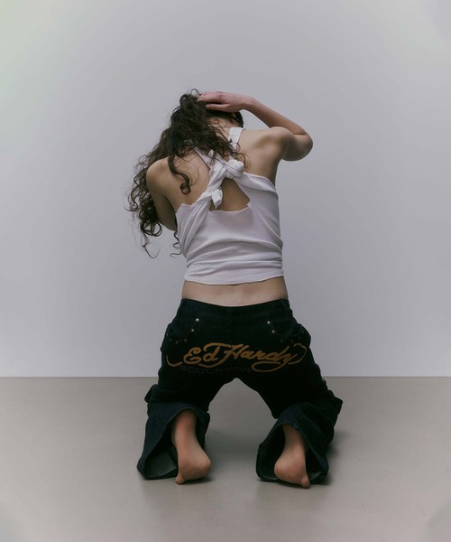 SCULPTOR ジーンズ デニム デニムパンツ 「Sculptor X Ed Hardy