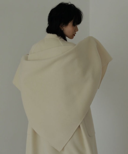 「ETRE TOKYO」 チェスターコート M アイボリー レディース_画像3